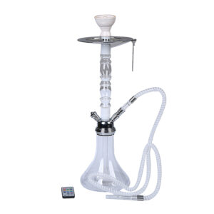 High Quality Portable Acrylic Shisha with LED Light