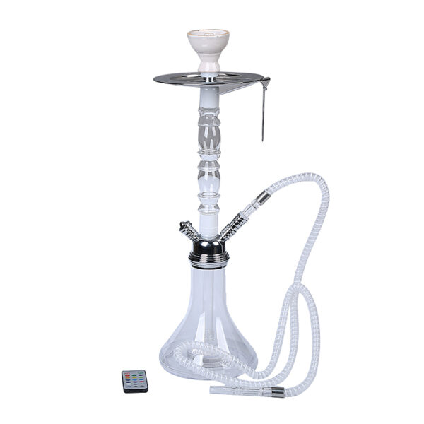 High Quality Portable Acrylic Shisha with LED Light