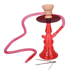 Small Size Acrylic Hookah Set With Shisha Accessories LED Light