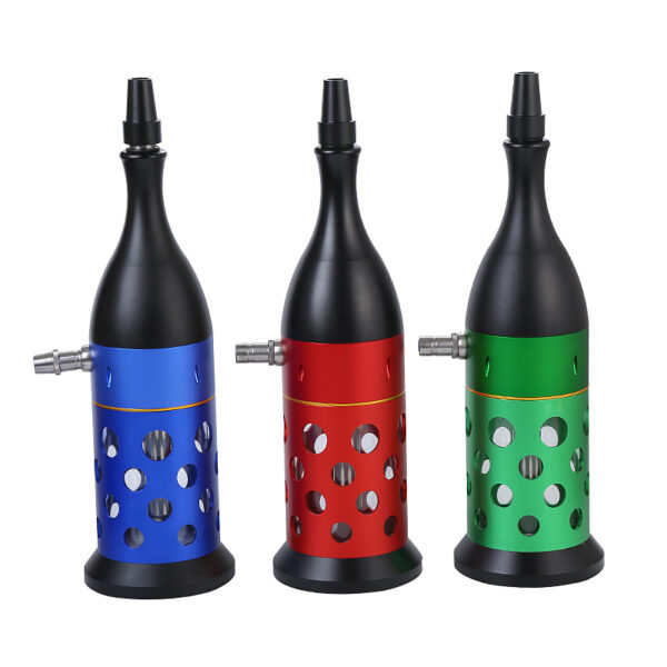 New Design Portable Metal Baseball Hookah Set with Accessories - Image 6