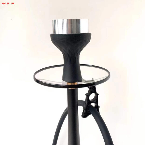 Aluminum LED Baseball Hookah Set Custom Logo Unique Design Shisha Union Baseball Hookah - Image 5