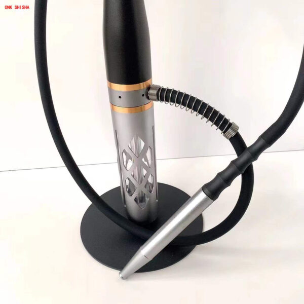 Aluminum LED Baseball Hookah Set Custom Logo Unique Design Shisha Union Baseball Hookah - Image 3