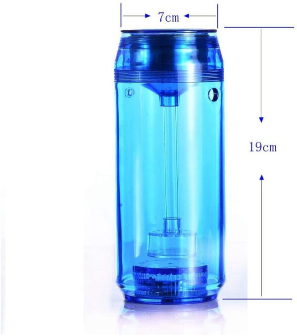 Cola Cup Shisha LED Acrylic Hookah Sheesha Travel Car Hookah - Image 2