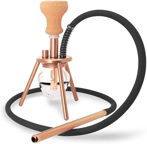Arab Hookah Spider Shisha Narguile Aluminum Three Legged Tripod - Image 5