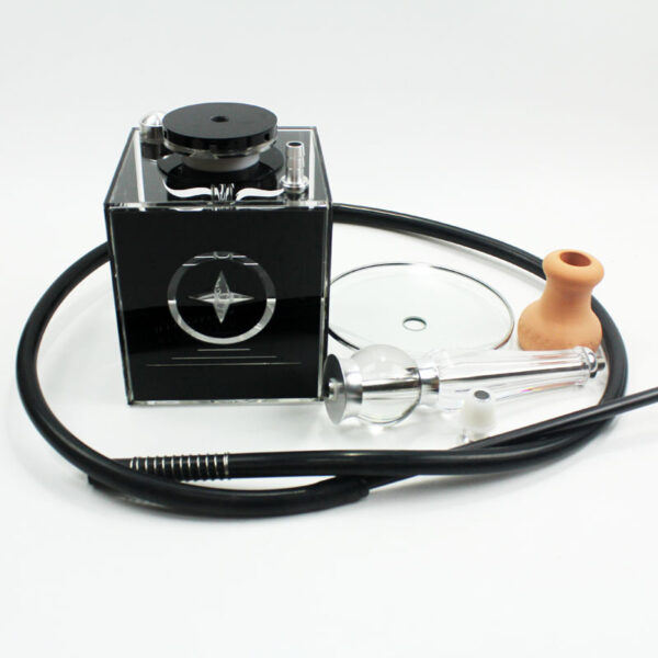 Wholesale Acrylic Cube Shisha Portable Square Shisha with Led Light - Image 3