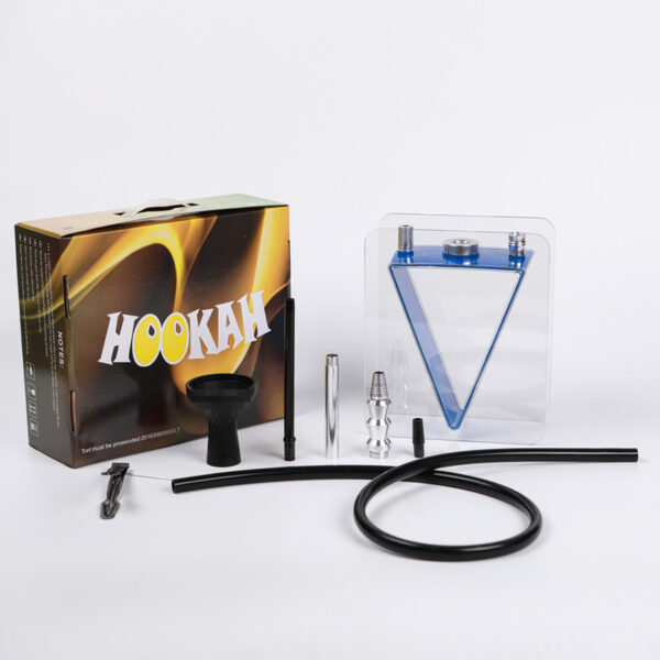 Inverted Triangle Hookah Set V Shape Shisha - Image 2
