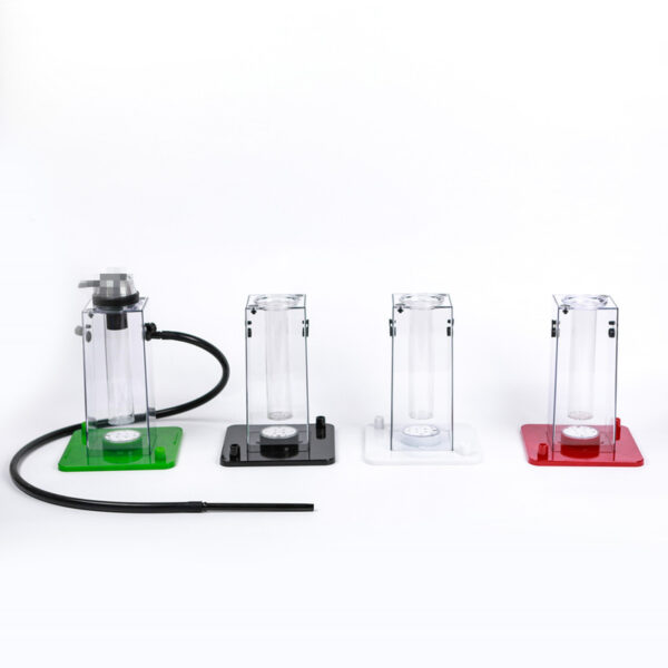 Square E Hookah Acrylic Electronic Square Head Hookah with LED Light - Image 6