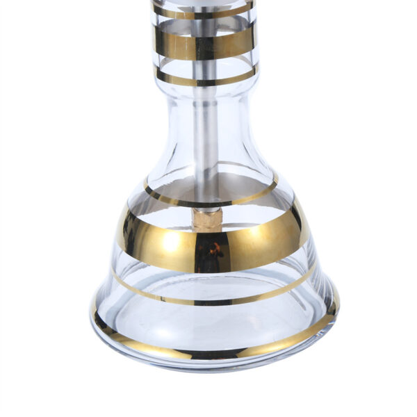 New Design Luxury Zinc Aluminium Alloy Resin Travel Hookah Shisha Egypt Hookah - Image 3