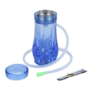 Plastic Mini Cup Colorful Hookah with LED