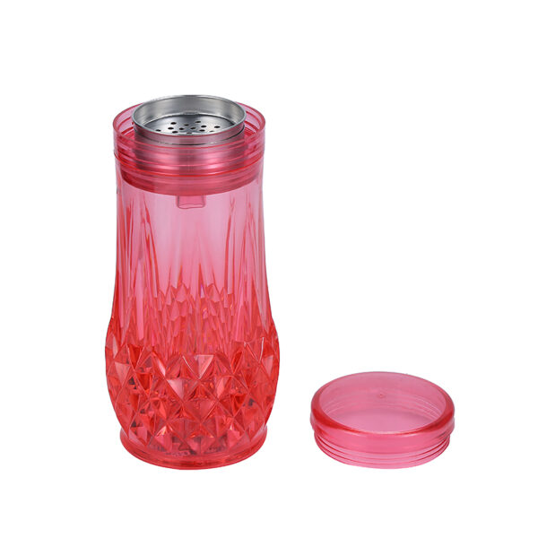 Plastic Mini Cup Colorful Hookah with LED - Image 2