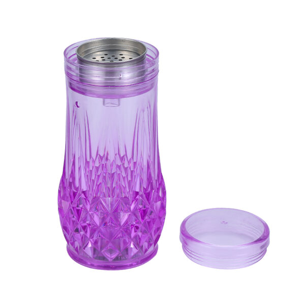 Plastic Mini Cup Colorful Hookah with LED - Image 3